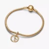 Sternzeichen-Dangle Charm „Krebs“, 14-karätig vergoldet Sternzeichen-Dangle Charm „Krebs“, 14-karätig vergoldet