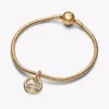 Sternzeichen-Dangle Charm „Löwe“, 14 Karat vergoldet Sternzeichen-Dangle Charm „Löwe“, 14 Karat vergoldet