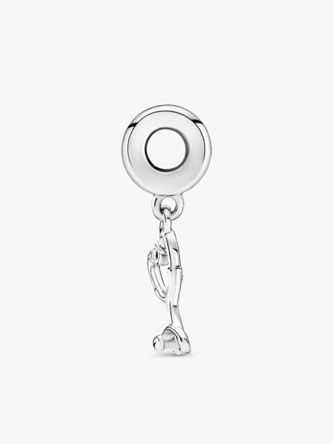 Stethoskop-Herz-Dangle Charm aus Sterlingsilber Stethoskop-Herz-Dangle Charm aus Sterlingsilber