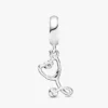 Stethoskop-Herz-Dangle Charm aus Sterlingsilber Stethoskop-Herz-Dangle Charm aus Sterlingsilber