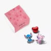 Stitch-Valentinstag-Charm-Geschenkset aus Sterlingsilber Stitch-Valentinstag-Charm-Geschenkset aus Sterlingsilber