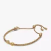 Strahlendes Charm-Duo-Armband-Set, 3er-Set