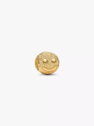 Happy Face Mini-Charm-Halskette, 2er-Set