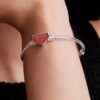 Stranger Things Armband mit Snake Chain und Verschluss – Sterlingsilber Stranger Things Armband mit Snake Chain und Verschluss – Sterlingsilber