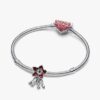 Stranger Things Beweglicher Demogorgon-Charm – Sterlingsilber