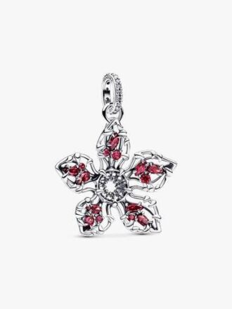 Stranger Things Demogorgon großer Dangle Charm – Sterlingsilber