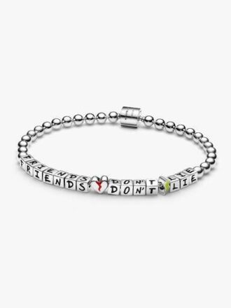 Stranger Things „Friends Don’t Lie“-Armband – Sterlingsilber