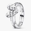 Stranger Things Friends Don’t Lie Teilbarer Ring – Sterlingsilber Stranger Things Friends Don’t Lie Teilbarer Ring – Sterlingsilber