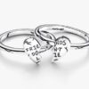 Stranger Things Friends Don’t Lie Teilbarer Ring – Sterlingsilber Stranger Things Friends Don’t Lie Teilbarer Ring – Sterlingsilber