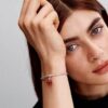 Stranger Things Hellfire Club Würfel-Dangle Charm – Sterlingsilber