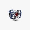 Stranger Things Im Dunkeln Leuchtender Herz-Charm – Sterlingsilber