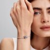Stranger Things Im Dunkeln Leuchtender Herz-Charm – Sterlingsilber