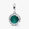 Stranger Things Im Dunkeln leuchtender Upside-Down-Dangle Charm – Sterlingsilber