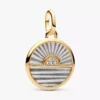 Sunrise-Medaillon-Charm, 14-karätig vergoldet Sunrise-Medaillon-Charm, 14-karätig vergoldet
