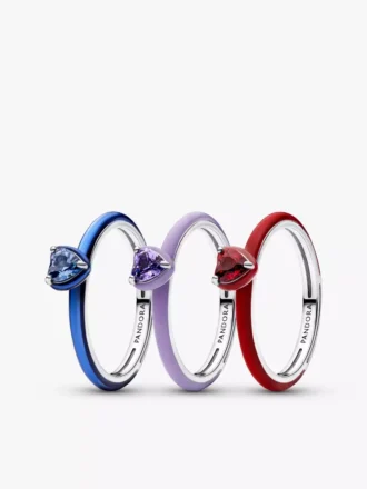 Symbole der Liebe Chakra-Ring-Trio, 3er-Set