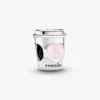 Take a Break-Kaffeetassen-Charm aus Sterlingsilber