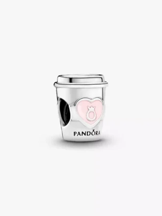 Take a Break-Kaffeetassen-Charm aus Sterlingsilber