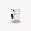 Take a Break-Kaffeetassen-Charm aus Sterlingsilber