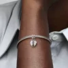 Teilbarer Mutter-&-Tochter-Dangle Charm aus Sterlingsilber