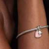 Teilbarer Mutter-&-Tochter-Dangle Charm aus Sterlingsilber