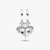 Teilbarer Mutter-&-Tochter-Dangle Charm – Sterlingsilber
