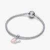 Teilbarer Mutter-&-Tochter-Dangle Charm – Sterlingsilber