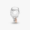 „Thank you mum“-Herz-Charm aus Sterlingsilber, 14-karätig rosévergoldet „Thank you mum“-Herz-Charm aus Sterlingsilber, 14-karätig rosévergoldet