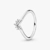 Tiara Wishbone Ring – Sterlingsilber Tiara Wishbone Ring – Sterlingsilber