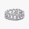 Timeless Pave-Cuban-Schmuckset, 2-teilig Timeless Pave-Cuban-Schmuckset, 2-teilig