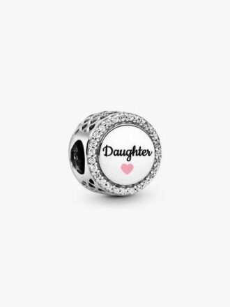 Tochter-Charm – Sterlingsilber