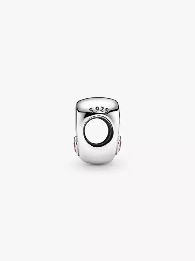 Tochter-Herz-Charm aus Sterlingsilber