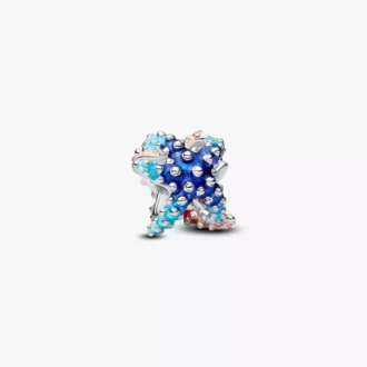 Bunter Mini-Charm „Seestern“ aus Sterlingsilber Bunter Mini-Charm „Seestern“ aus Sterlingsilber