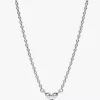 Triple Stone Heart Collier Halskette aus Sterlingsilber Triple Stone Heart Collier Halskette aus Sterlingsilber