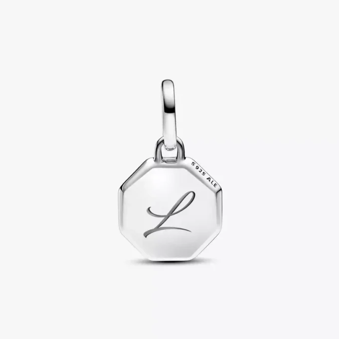 Türkisfarbener, gravierbarer Mini-Medaillon-Charm aus Sterlingsilber Türkisfarbener, gravierbarer Mini-Medaillon-Charm aus Sterlingsilber