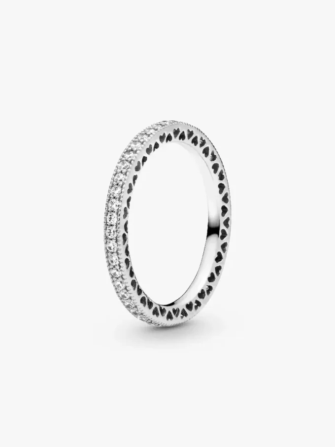 True Elegance Square Halo Ring-Set, 2er-Set True Elegance Square Halo Ring-Set, 2er-Set
