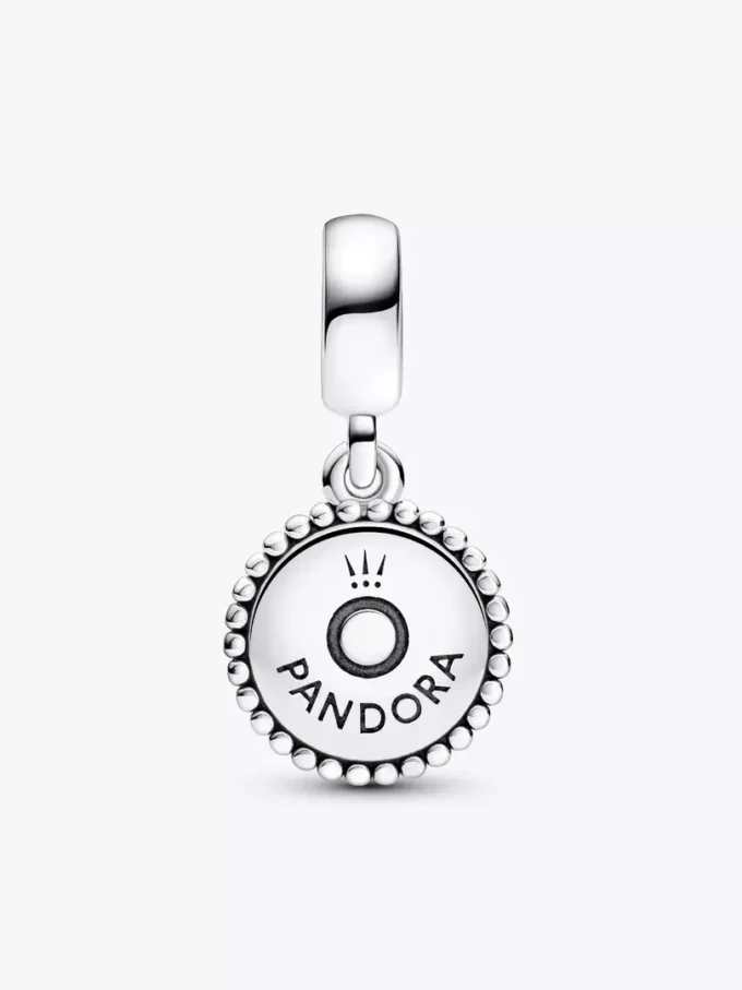 Tropischer Hawaii-Dangle Charm aus Sterlingsilber