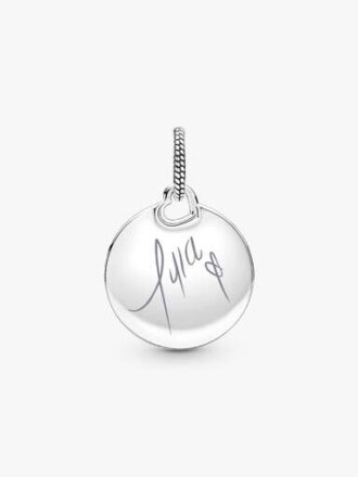 Tyla Signature Tyger Round Tag Dangle Charm – Sterlingsilber Tyla Signature Tyger Round Tag Dangle Charm – Sterlingsilber