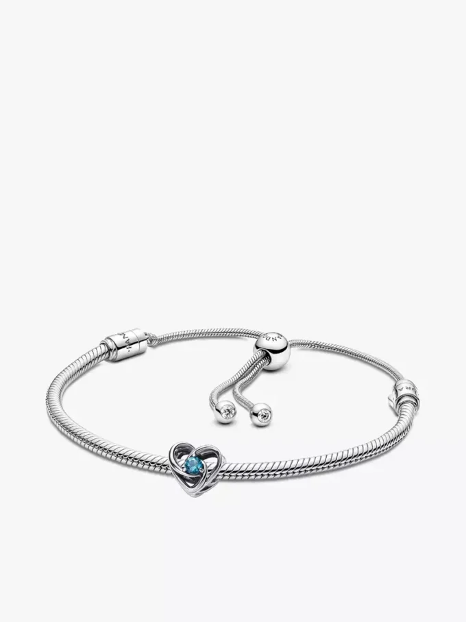 Unicef-Herz-Charm-Armband, 2er-Set