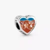 Utah-Herz-Charm aus Sterlingsilber