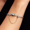 Verlängerte Safety Chain aus Sterlingsilber, 14-karätig vergoldet Verlängerte Safety Chain aus Sterlingsilber, 14-karätig vergoldet