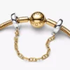 Verlängerte Safety Chain aus Sterlingsilber, 14-karätig vergoldet Verlängerte Safety Chain aus Sterlingsilber, 14-karätig vergoldet