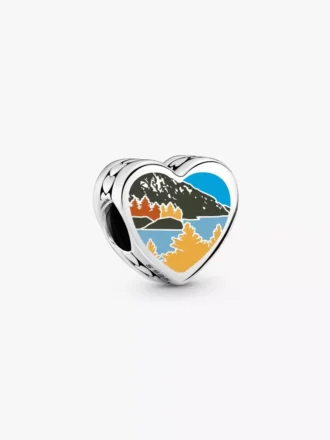 Vermont-Herz-Charm aus Sterlingsilber Vermont-Herz-Charm aus Sterlingsilber
