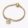 Waage-Sternzeichen-Dangle Charm, 14-karätig vergoldet Waage-Sternzeichen-Dangle Charm, 14-karätig vergoldet