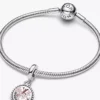 Washington D.C. Cherry Blossom Dangle Charm aus Sterlingsilber Washington D.C. Cherry Blossom Dangle Charm aus Sterlingsilber