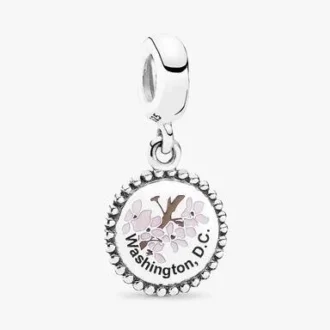 Washington, D.C. Kirschblüten-Dangle Charm