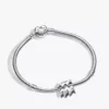 Wassermann-Sternzeichen-Charm-Armband-Set, 2er-Set Wassermann-Sternzeichen-Charm-Armband-Set, 2er-Set