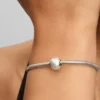 Weißer Charm aus Sterlingsilber Weißer Charm aus Sterlingsilber