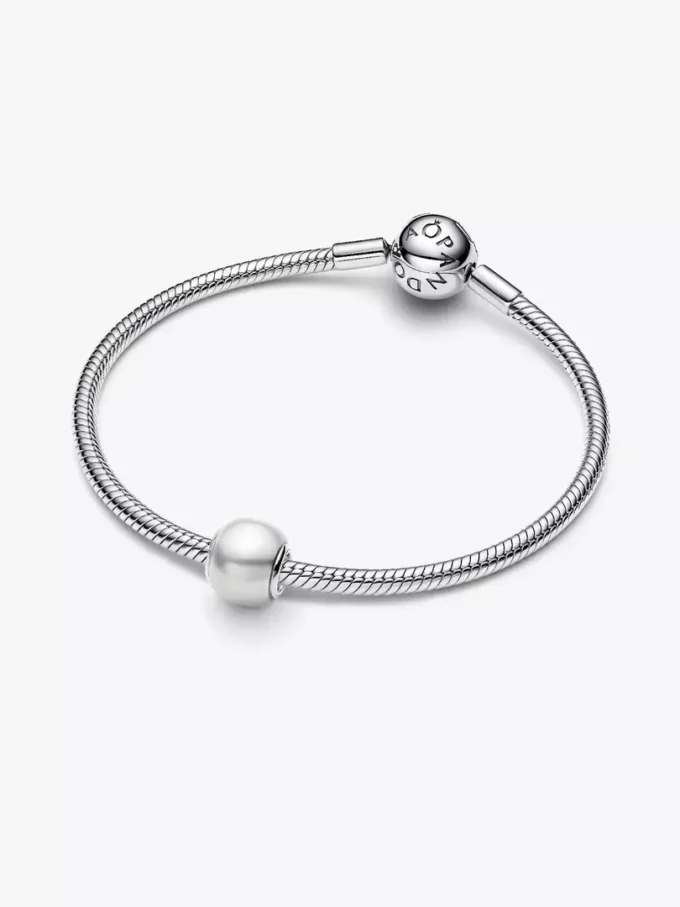 Weißer Charm aus Sterlingsilber Weißer Charm aus Sterlingsilber