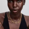 Wendbarer Mom-Charm, 14-karätig vergoldet Wendbarer Mom-Charm, 14-karätig vergoldet