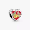 Wisconsin-Herz-Charm aus Sterlingsilber Wisconsin-Herz-Charm aus Sterlingsilber